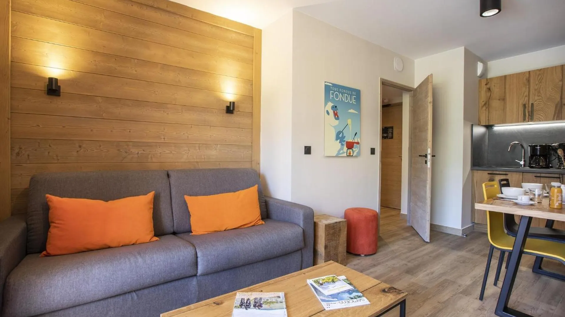 4 Pieces 8 Pers Vue Montagne Apartment Samoens France